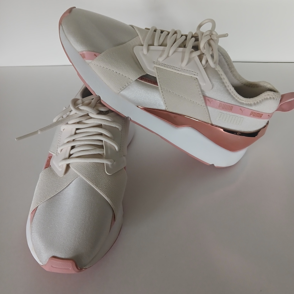 Puma X-2 Metallic Women Size 7 Sneakers